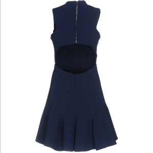 Carven open back navy blue cocktail dress 💙